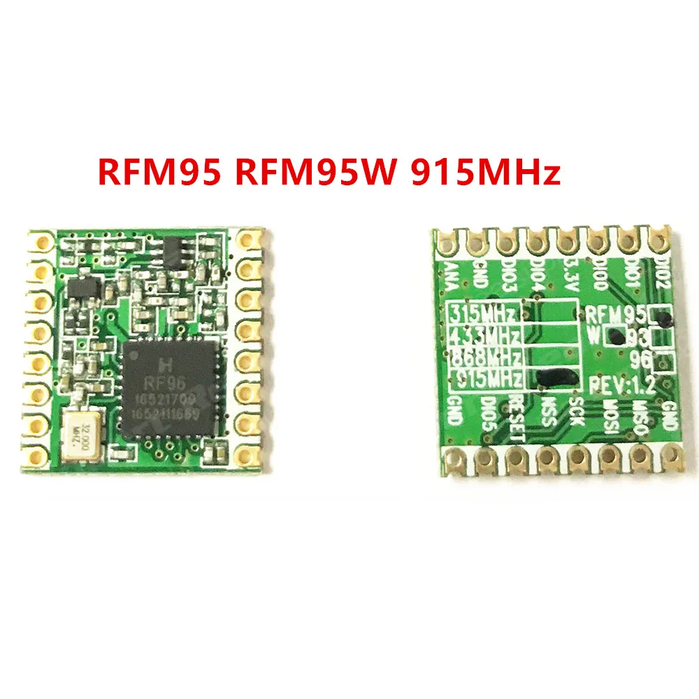 LoRa FSK GFSK 00K RFM95 RFM95W 915 МГц RFM95W-915S2 беспроводной модуль приемопередатчика для