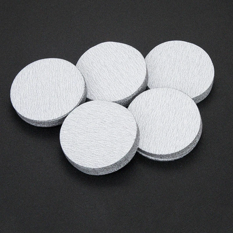 70pcs/set Sand Paper 3 inch 75mm 80 120 180 240 320 400 600 Grit Polishing Paper Sanding Discs For Metal Paint Wood Plastic