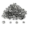 8mm Snap Buttons Rivet Sewing repair Silver/Golden/Black/Bronze Metal snap fastener clasp Children's clothing button Belt buckle 5