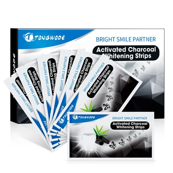 

Tongwode Bamboo Charcoal Teeth Whitening Strips Activated Charcoal Natural Material Activated Charcoal Teeth Whitening Strips
