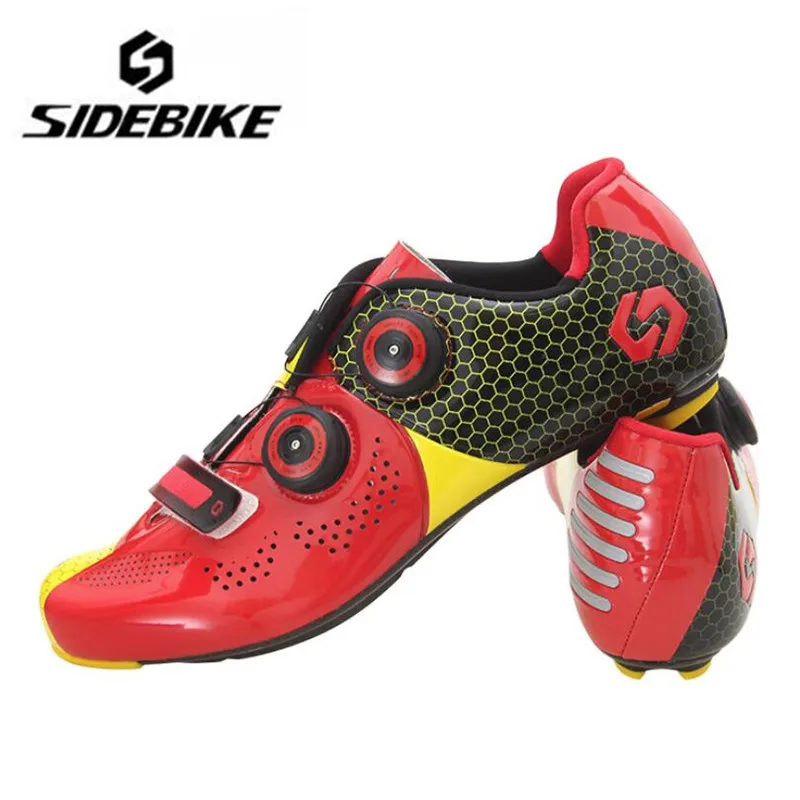 Sidebike/велосипедная обувь; дорожный набор с педалью; мужские кроссовки из углеродного волокна; Sapatilha Ciclismo; самоблокирующаяся велосипедная обувь; кроссовки