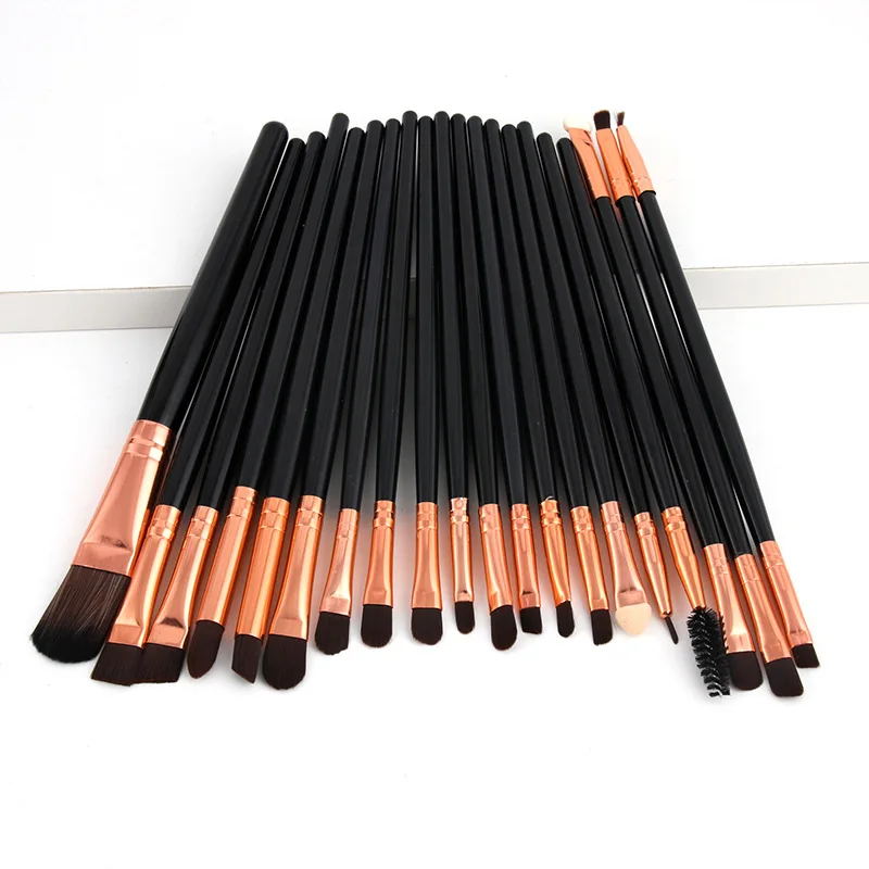 

Makeup Brushes Set 1-20pcs/lot Eye Shadow Blending Eyeliner Eyelash Eyebrow Make up Brushes Professional Soft Eyeshadow Brushes