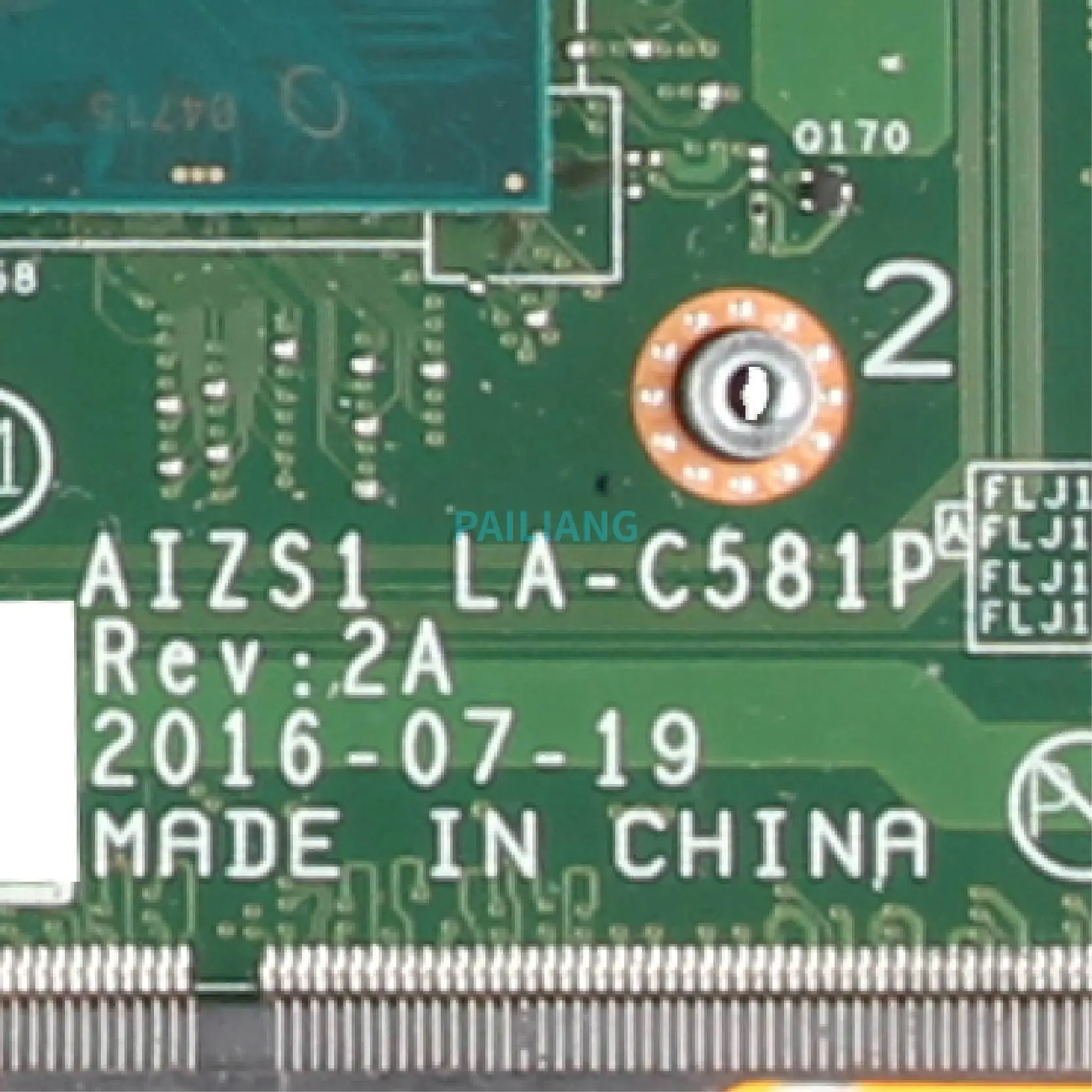discounted  PAILIANG Laptop motherboard For LENOVO Thinkpad YOGA 260 Mainboard 01AY772 LA-C581P SR2EZ I7-6500U 