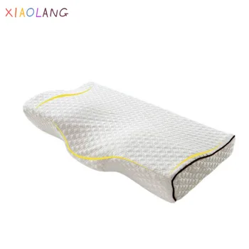 

Space Memory Foam Pillow Slow Rebound Neck Protection Pillow Health Cervical Cushion Butterfly Bedding Neck Support