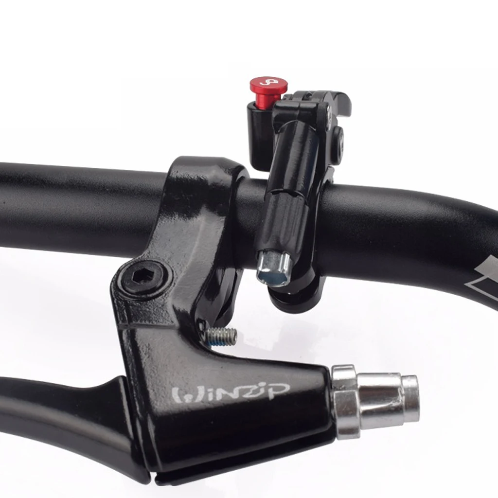 Bike Fork Remote Lock Lever Bicycle Front Fork Remoting Lever with Wire Tube