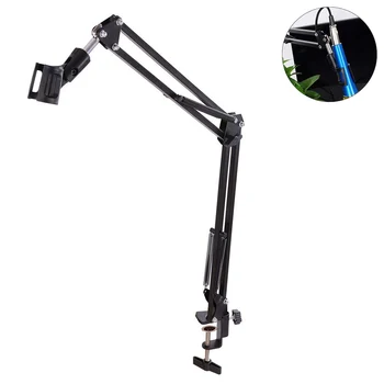 

Professional Studio Recording Microphone Clip Professional Broadcasting Microphone Arm Stand Clamp Scissor Arm Table Mounting