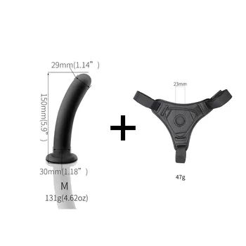 Strapon Realistic Dildo Pants Harness for Women Pants Strap on Dildos Anal Plug Prostate Harness Belt Erotic Costumes Sex Toys 2