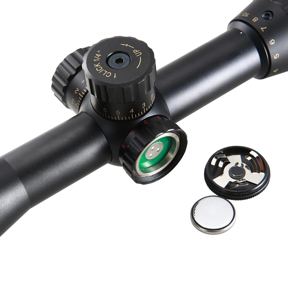 4-16x44 ST Adjustable Optic Sight Riflescope Green Red Illuminated Hunting Scopes Airsoft Scope