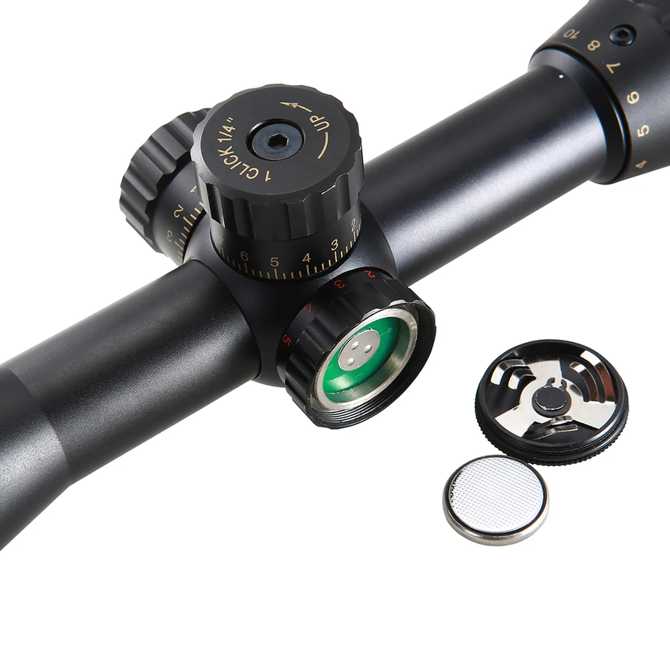 BSA OPTICS 4-16x44 ST Adjustable Optic Sight Green Red Illuminated