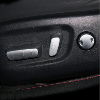 

WELKINRY car cover for Lexus NX 2015 2016 2017 2018 2019 2020 ABS chrome front seat adjustment switch regulator button knob trim