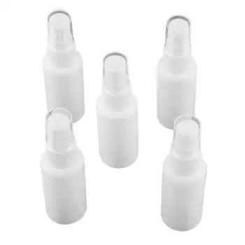

Beauty White Plastic Atomiser - Empty Spray Bottle, 30 ml - Pack of 5 Bottles