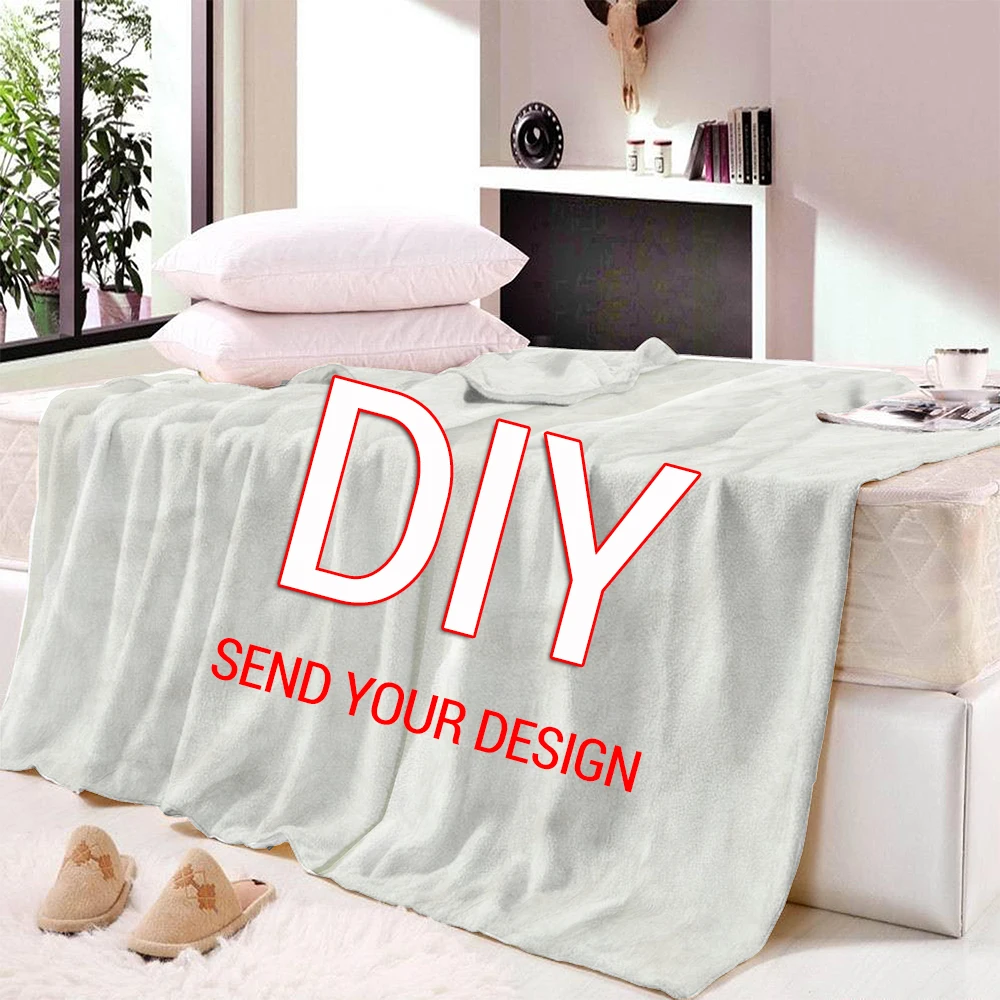 Best Price Flannel Blanket Personalized Beds Plush for Custom Kid OMZ8WbE9D