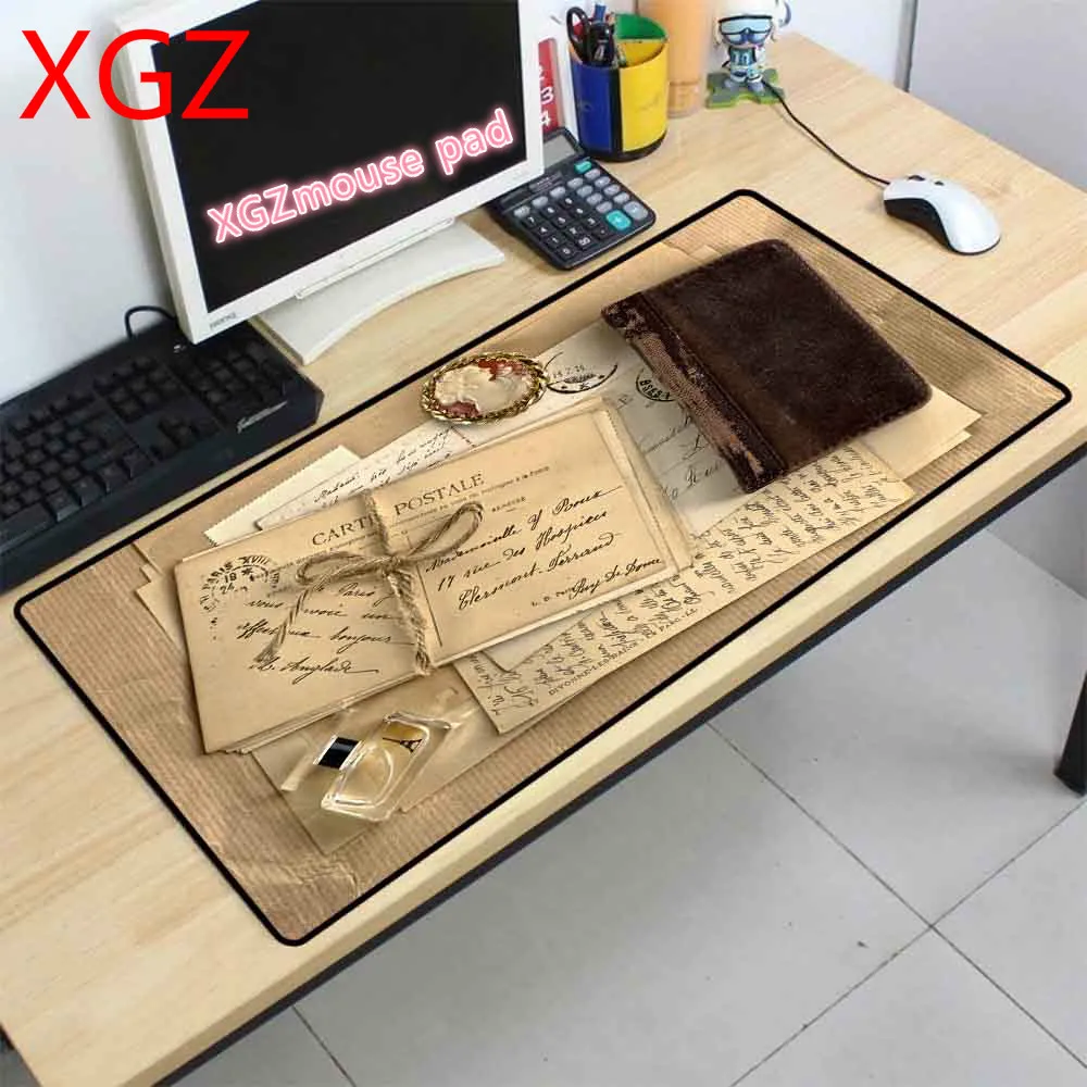 

XGZ Mousepad HD Book Pattern Large Mouse Pad Computer Notebook Cool Player Gaming Desk Mouse Pad Desk Mat Gaming Accessories