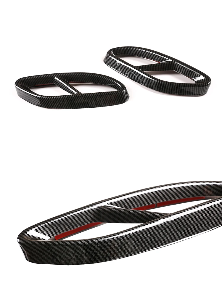 Für Mercedes Benz A B C E GLA GLC GLE GLS CLS Klasse Edelstahl Auto Hinten Auspuff Rohr Abdeckung Trim Schwanz Throat Rahmen – Detail 11