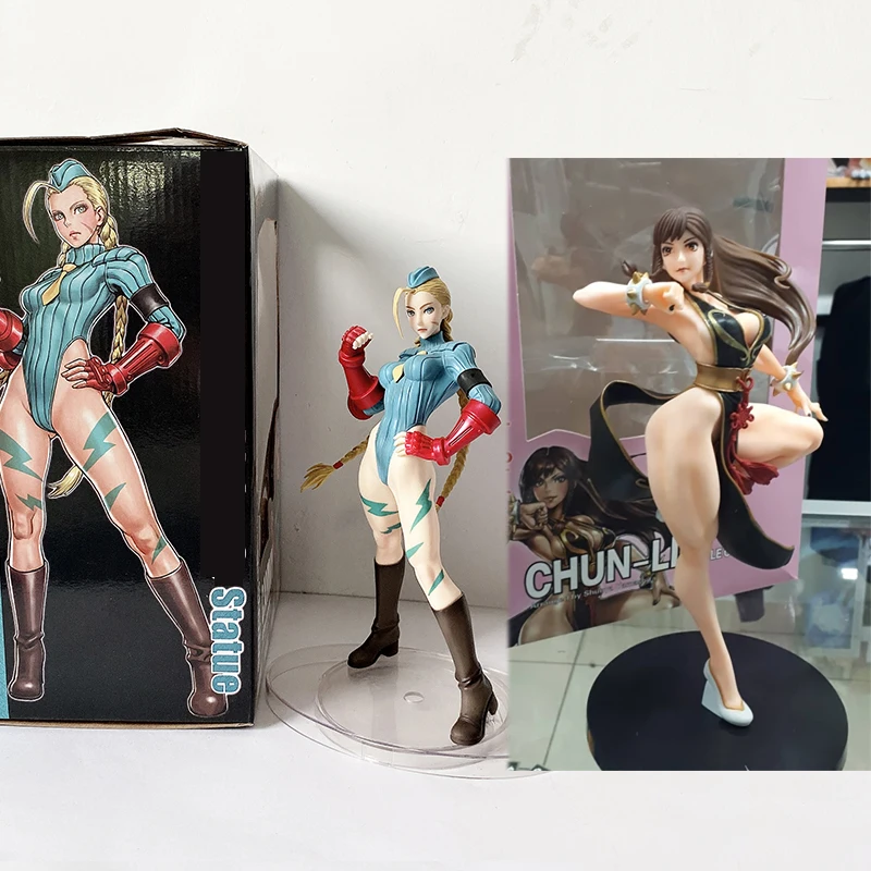 Chun Li Cammy экшн-фигурка сексуальная девушка игра игрушка кукла аниме мультяшная