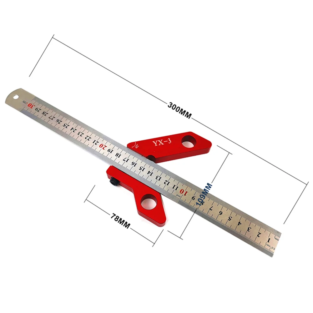 45 90 градусов угловая линия Калибр линейка дерево измерительный ...