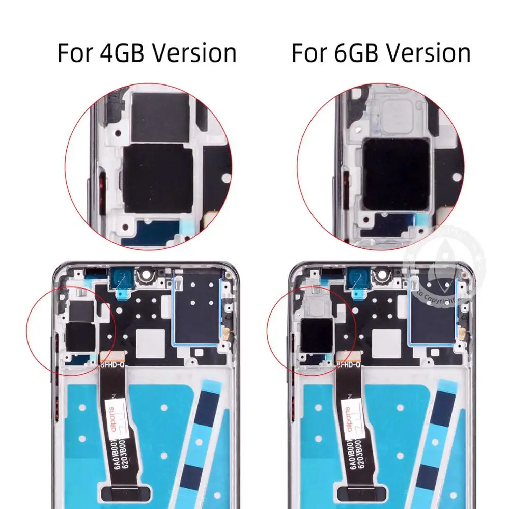Дисплей для HUAWEI P30 Lite ЖК-дисплей сенсорный экран для HUAWEI P30 Lite Nova 4e MAR-LX1 LX2 AL01