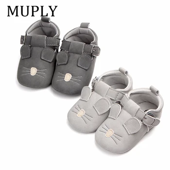 

2 Pairs/package Baby Shoes For Newborn PU Leather First Walker Cute Animal Pattern Baby Boy Girl Footwear Shoes Prewalker