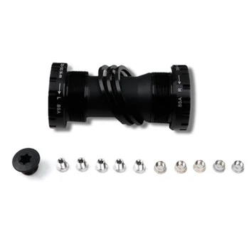 

Mountain Folding Bike Parts Crankset Bottom Bracket Bolts 170mm Crank 130BCD