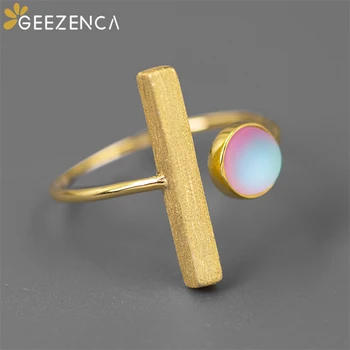 

Original Design 925 Sterling Silver Coloured Glazed Open Rings For Women 2020 Winter New Christmas Gift Party