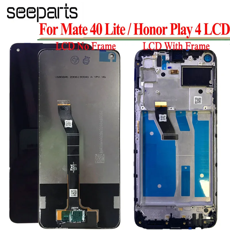 ЖК-дисплей 6 81 &quotдля Huawei Honor Play 4 с дигитайзером сенсорный экран в сборе для Mate 40 Lite