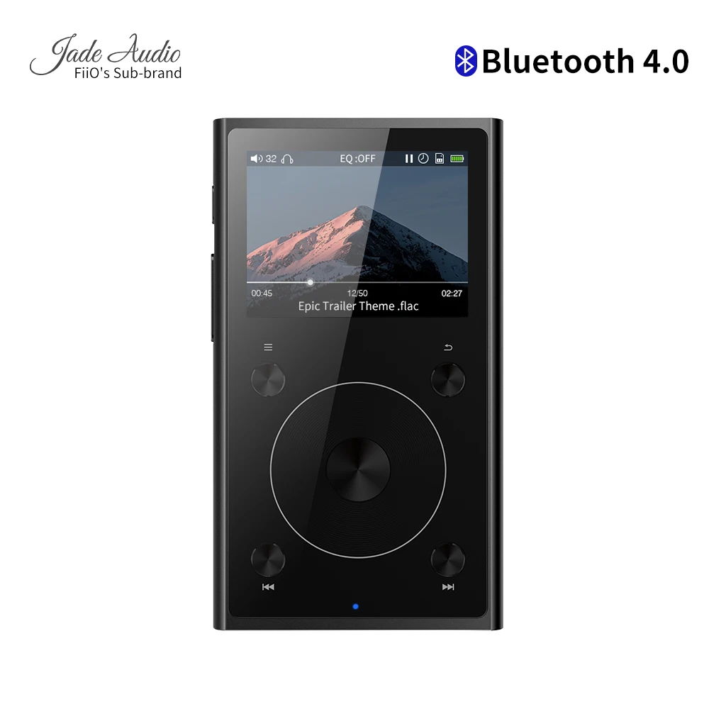 JadeAudio(подбренд FiiO) J1 двойной режим Bluetooth 4,0 портативный музыкальный плеер с высоким разрешением без потерь