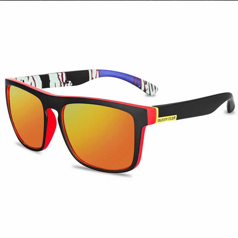 Бренд QUISVIKER, поляризованные очки для рыбалки, мужские и женские солнцезащитные очки, уличные спортивные очки, очки для вождения, UV400, солнцезащитные очки(без бумажной коробки - Цвет: QP6