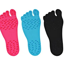За пределами Китая-пляжный Скрытая противоскользящая стелька с дугой от подошвенного утепленная Водонепроницаемый ног носки для ног подушки защиты Скрытая обувь
