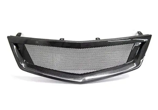 

Carbon Fiber Front Mesh Grill Grille for 2009-2013 2010 2012 2011 Acura TSX Type B