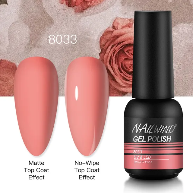 Nailwind Gel Nail Polish 8ml Semi Permanent Varnish Nail Art All for Manicure Need UV LED lamp Base Top coat Nails Gel Polish NE118033