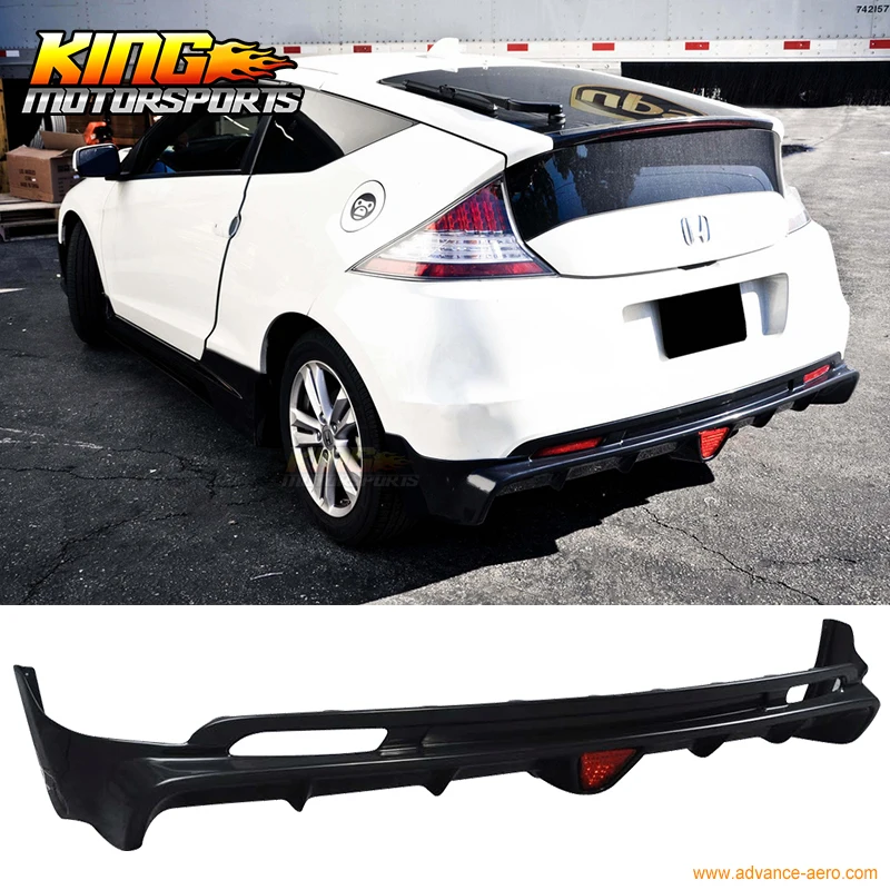 Mug Style Abs Rear Bumper Lip Spoiler Bodykit Fit For 20112014 Honda
