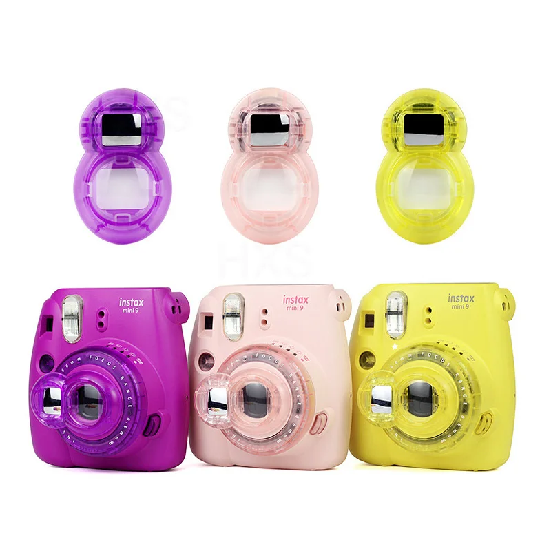 Film Camera Close-up Lens with Selfie Mirror for FujiFilm Instax Mini 9 Instax Mini 8 7s Instant Film Photo Camera