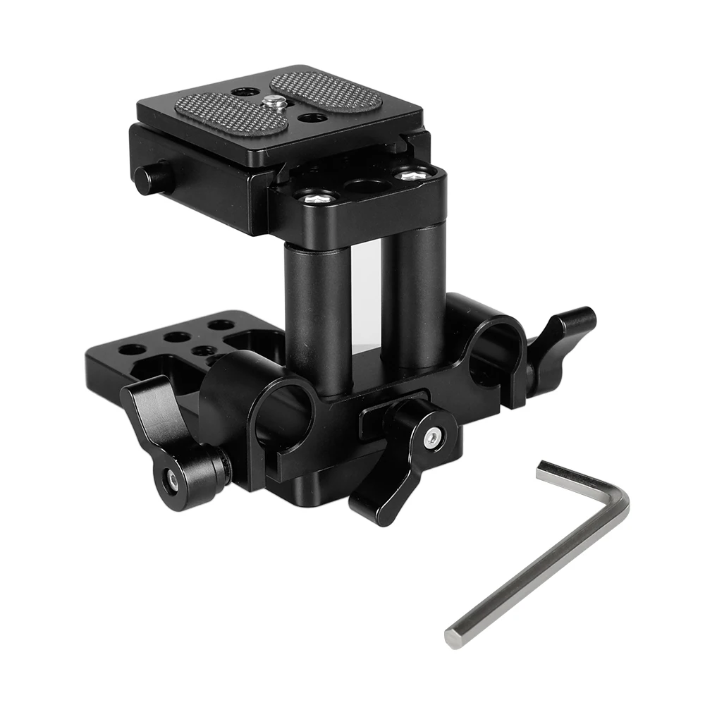 Base de Montagem com Tripé Hdrig Arca Swiss Estilo Baseplate & 15mm Lws Haste Braçadeira qr - Image 4