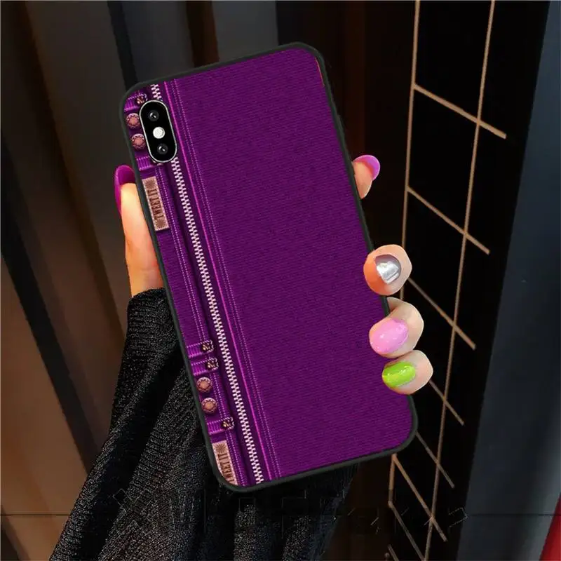 ByLoving Jeans карманный черный мягкий чехол для телефона из ТПУ iphone6 6s plus 7 8 X XR XS MAX 11 Pro
