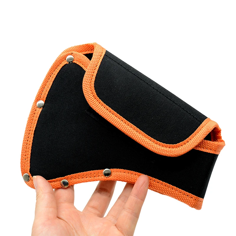 Fodero Per Ascia Da Lavoro O Campeggio - Coprilama Protettivo Con Bottone A Pressione, 16,5x11 Cm - Foto 4