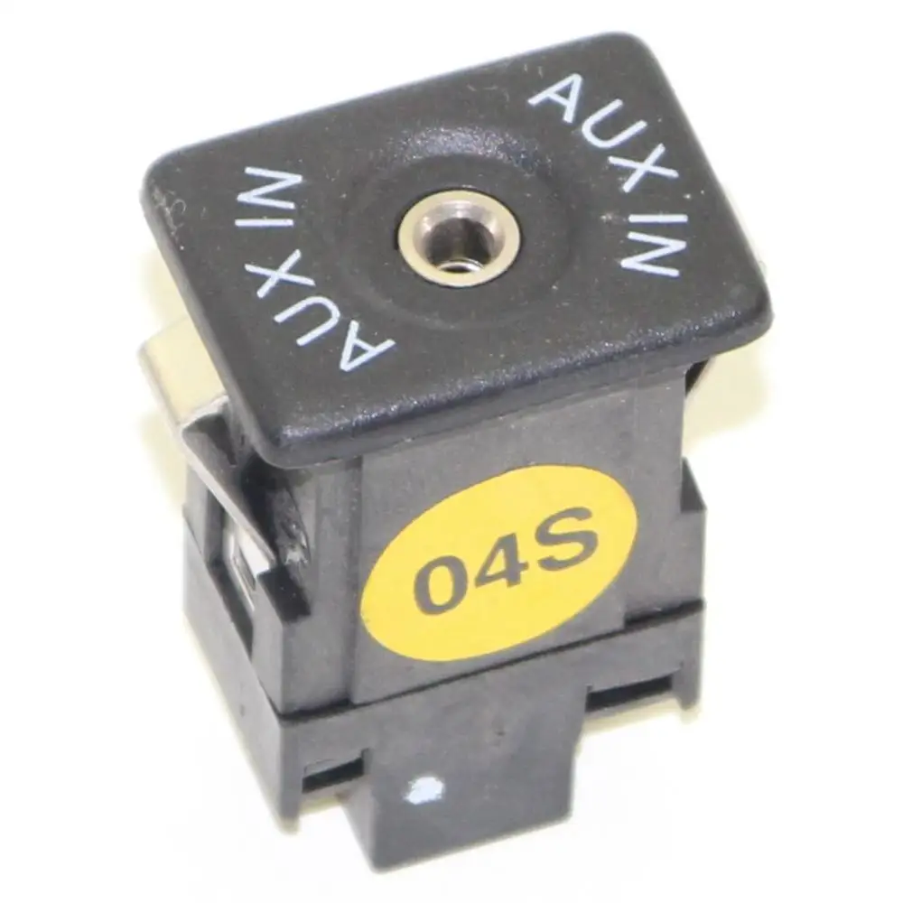 OEM аудио AUX в переключателе для VW Volkswagen Passat CC B7 Golf MK6 Jetta Mk5 Tiguan Polo 16D 035 724-5ND 959 724 - Цвет: Черный
