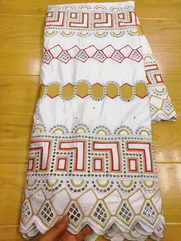 

Fashion African bazin riche net fabric with stone 2020 latest fashion embroidery bazin lace fabric for dress 5yards/lot