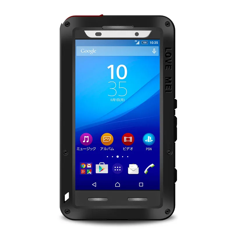 LOVE MEI Алюминиевый металлический чехол для sony Xperia Z4/Z3 Plus/Z3+ Dual E6533 защитный противоударный водонепроницаемый чехол для Xperia Z4