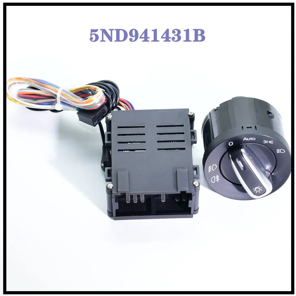 Car Light Sensor With Headlight Switch Leaving Home Coming Home Function  For Polo Golf 4 Passat B5 5ND 941 431B - AliExpress