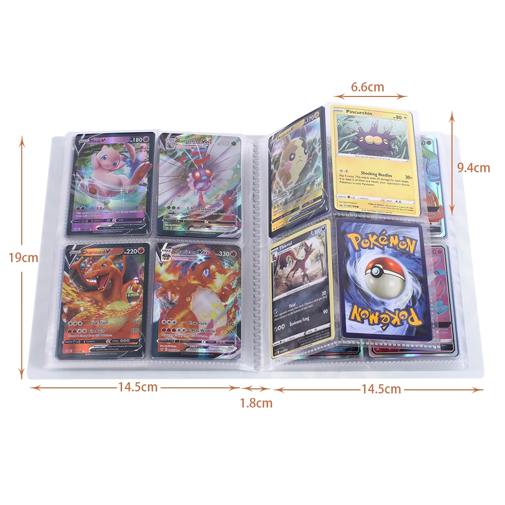 Album Classeur Pokémon Dracaufeu Collection Carte Standard 240 Pochette 30  Page