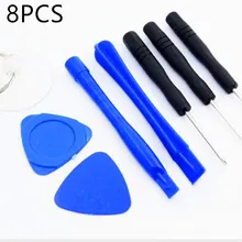 8 в 1 Набор инструментов для ремонта мобильного телефона Spudger Pry Набор отверток для IPhone X 8 7 6S 6 Plus набор ручных инструментов присоски