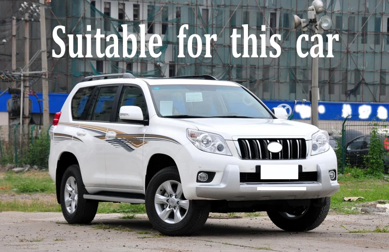 Для Toyota Land Cruiser Prado 2010-2013 Светодиодный дневной ходовой светильник DRL Автомобильная противотуманная фара 6000K белый светильник желтый светильник