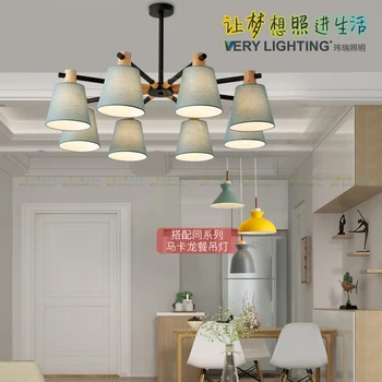 

Nordic Japanese Led Oak Wood Pendant Light Lamp Fixture Hanging Light Lustre Avize Home Bedroom Living Room deco maison