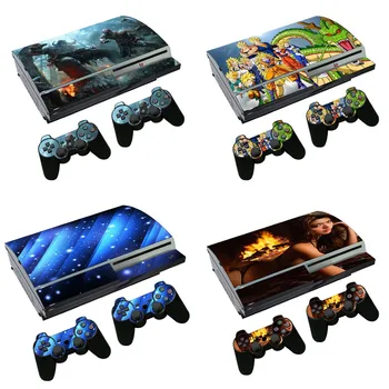 

New Styles Decal Skin Sticker For PS3 Fat Console+2PCS Free Controller Protective