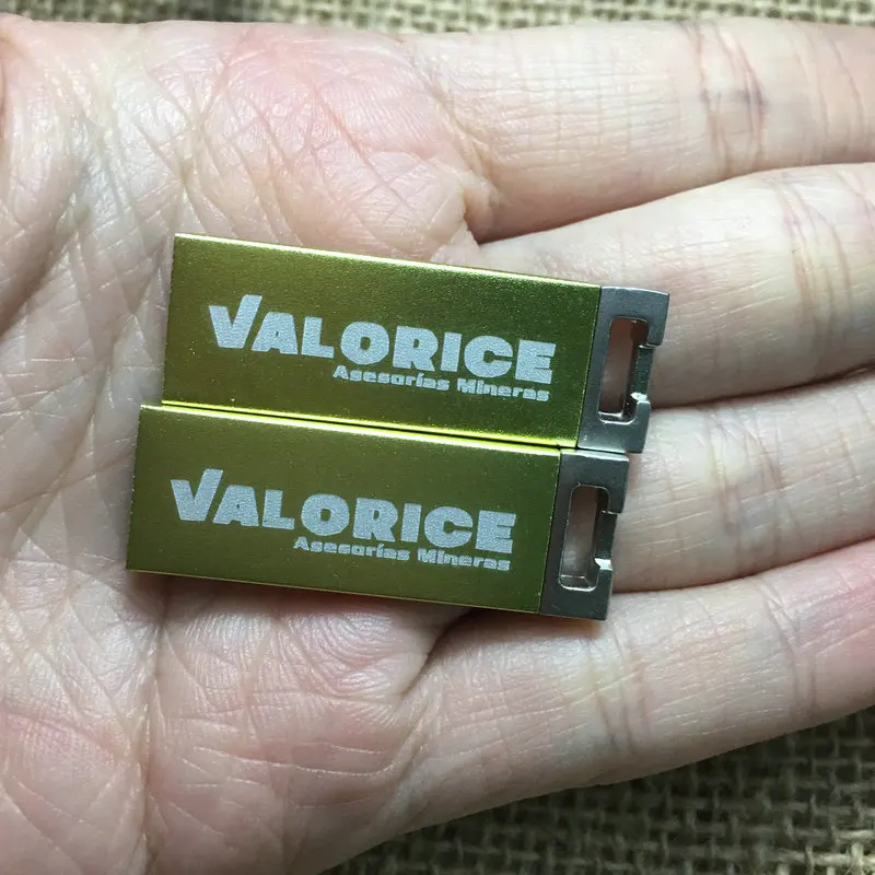 USB флеш накопитель с логотипом на заказ 4 Гб металлический 8 ГБ флешка мини карта