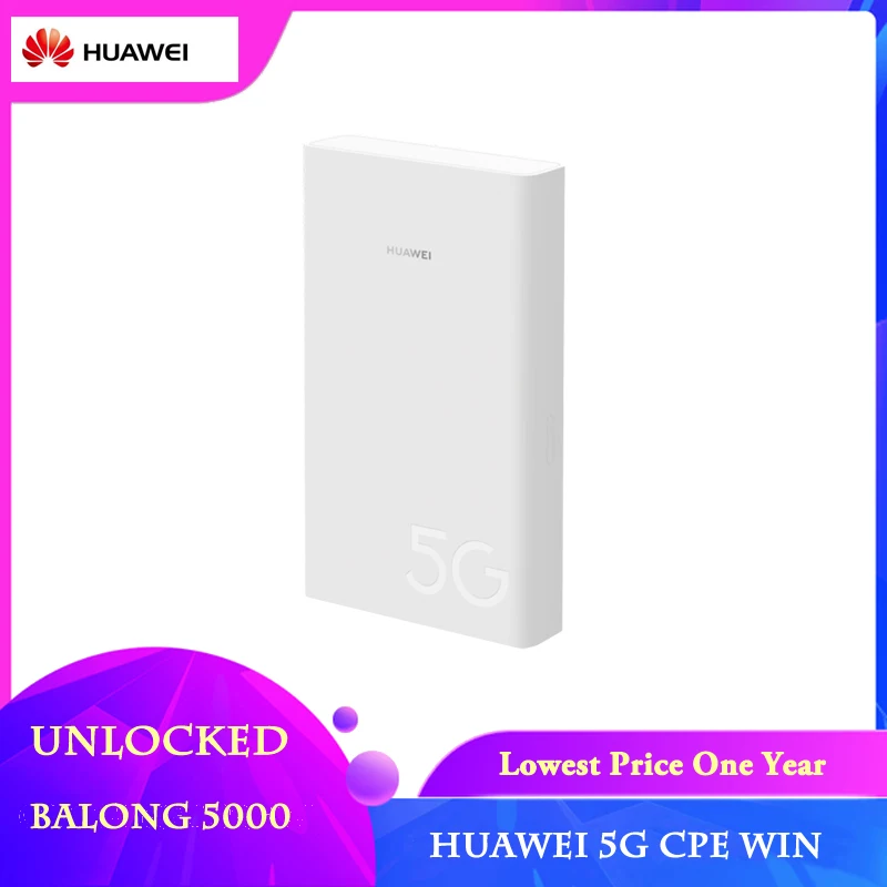 

5G Router Outdoor 5G CPE Win Unlocked Huawei H312-371 support sim card slot NSA SA network modes 5G modem WIFI Router