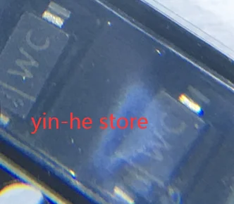 

50PCS BZT52C7V5 SOD123 screen printing WC power 7.5V 0.35W SMD Zener diode