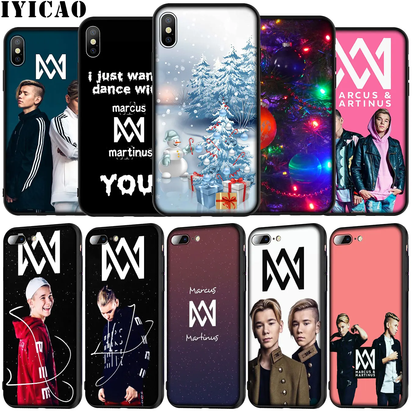 Мягкий силиконовый чехол для iPhone 12 Mini XR X XS 11 Pro Max 5 5S SE 6 6S 7 8 Plus | Мобильные телефоны