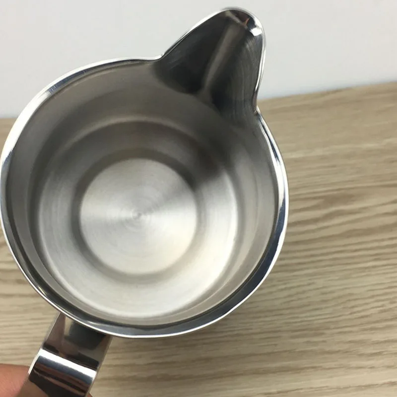 ABUI-304 кастрюля из нержавеющей стали с молочной пеной, чашка с толстой кофейной молочной пеной, итальянский латте, художественный горшок, кувшин для молока, чашка с пеной, 750 мл