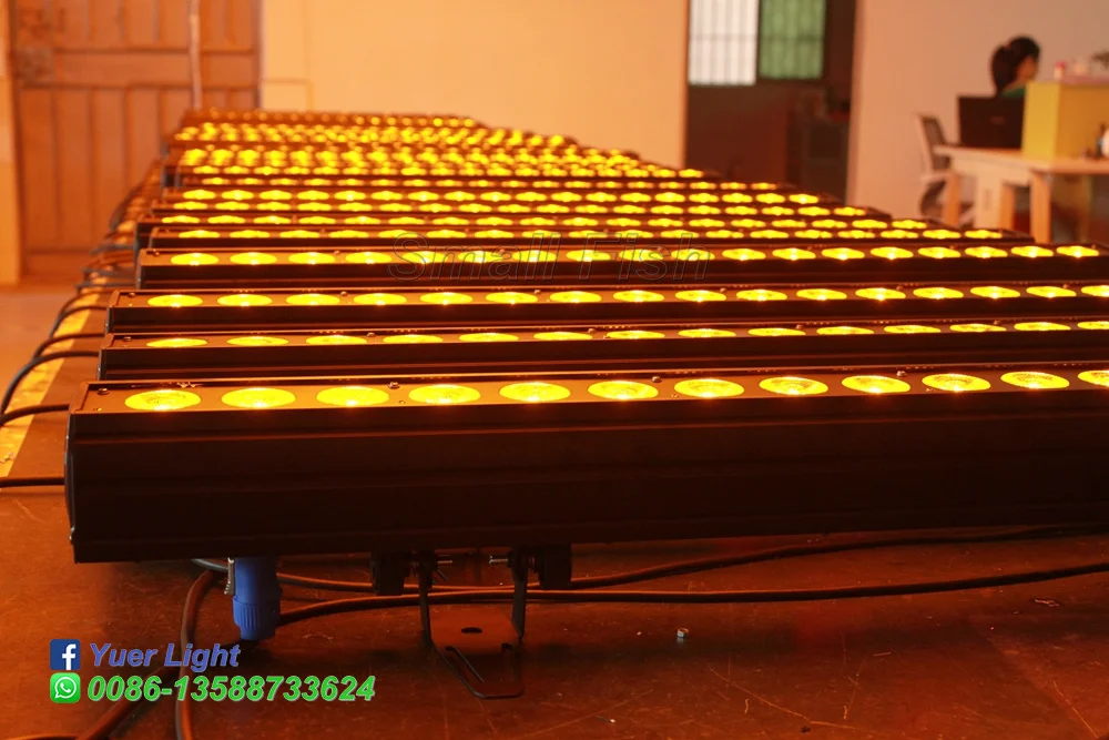 4xlot светодиодный стирка настенные светильники высокое качество 18X18 вт RGBWA-UV 6IN1 светодиодный для мойки для бара эффект света IP20 крытый Применение хороший эффект Dj оборудование